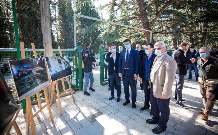 ვარკეთილის დასახლებაში ჭიდაობის დარბაზი გაიხსნა