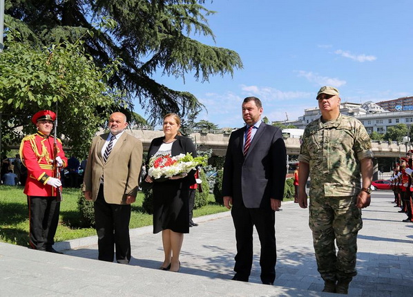 ტამიშის ბრძოლის დროს დაღუპულთა ხსოვნას პატივი მიაგეს