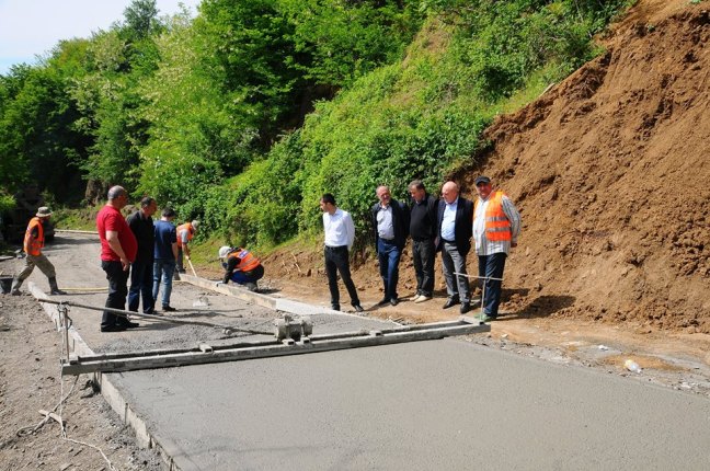 საგზაო ინფრასტრუქტური მოწესრიგება 14 მისამართზე დასრულებულია