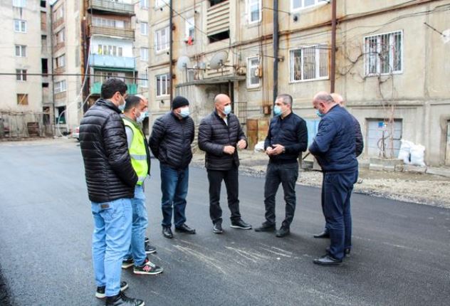 აგარასა და ქვენატკოცაში საგზაო ინფრასტრუქტურის მოწყობა მიმდინარეობს