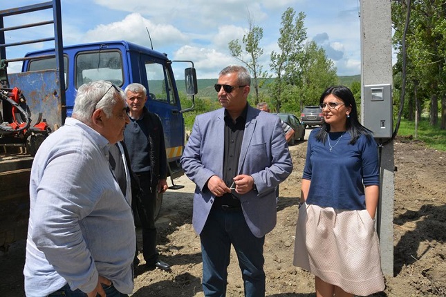 ლევან ზაუტაშვილმა მცხეთის მუნიციპალიტეტში მიმდინარე ინფრასტრუქტურული პროექტები დაათვალიერა