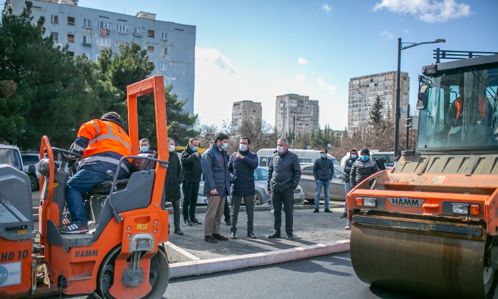 გლდანის რაიონში ნიკო კეცხოველის ქუჩის რეაბილიტაცია სრულდება