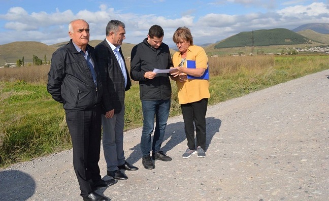 ბესიკ ამირანაშვილი რეგიონში სამომავლოდ დაგეგმილ პროექტებს გაეცნო