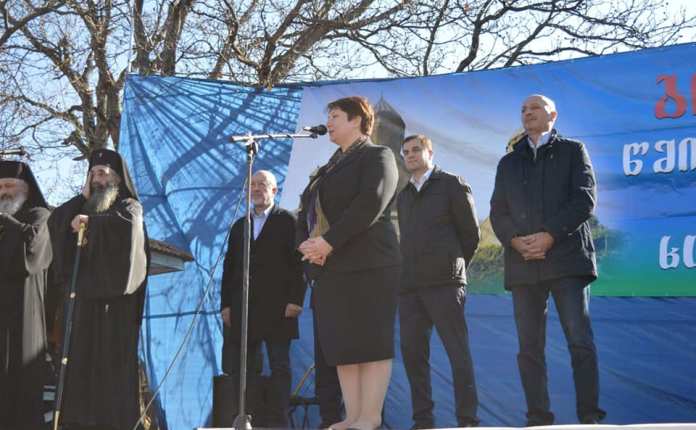 ადიგენში, საეკლესიო მოღვაწის წმინდა სერაპიონ ზარზმელის ხსენების დღე აღინიშნა.