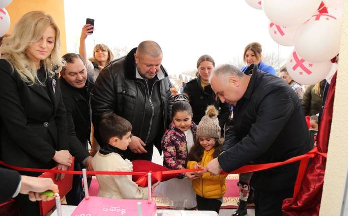 სოფელ ნატახტარში, ახალი საბავშვო ბაღი გაიხსნა