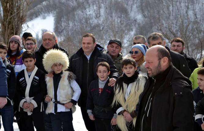 დუშეთში მიხა ხელაშვილის ხსოვნისადმი მიძღვნილი ღონისძიება გაიმართა